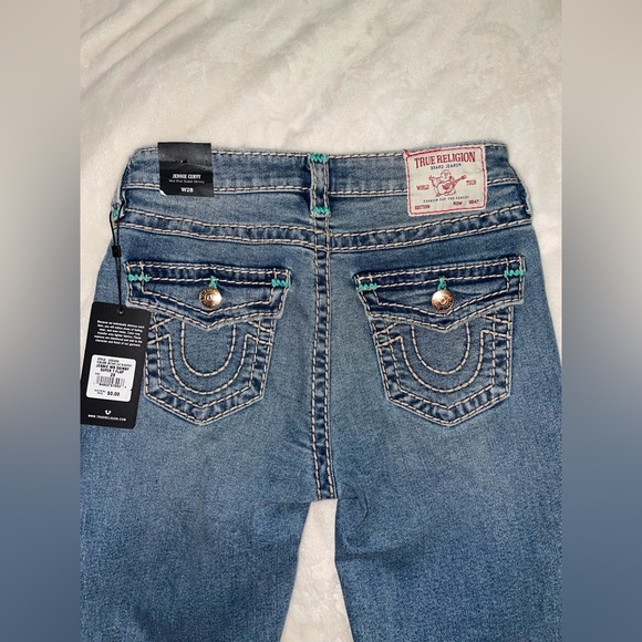 Womens True Religion Skinny Jeans Big T Stitch - Picture 2 of 8